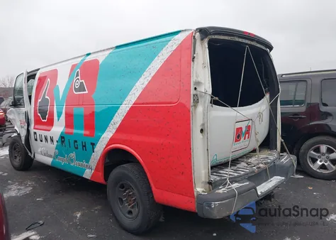 2015 Chevrolet Express 2500 Work Van from USA, damaged, VIN 1GCWGGCF4F1270155